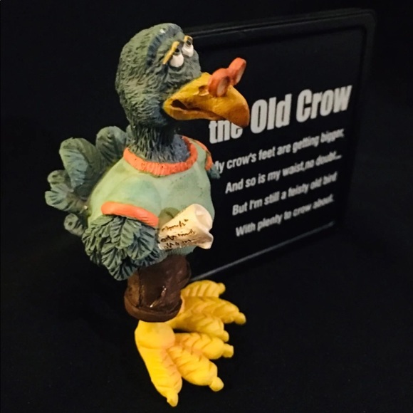Funny Old Crow Sign/Saying - Picture 2 of 3